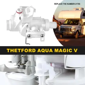 Ito-mtsf-96511 Auxito Fits Rv Thetford Aqua Magic V Toilet Water Valve High Replacement Quality