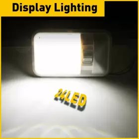Ito-xdd-16546 Auxito 2pc 24led Clear 12v Rv Interior Light Frosted Dome Camper Trailer Marine Lamp #3 Ito-xdd-16546 Auxito 2pc 24led Clear 12v Rv Interior Light Frosted Dome Camper Trailer Marine Lamp #3