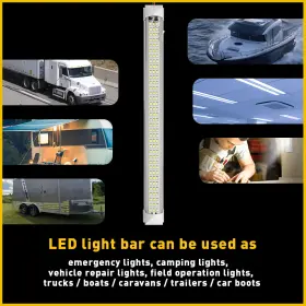 Xdd-108led-2 Auxito 108led Interior Ceiling Dome Light Roof For Trailer Motorhome Camper Rv 12-80v #3 Xdd-108led-2 Auxito 108led Interior Ceiling Dome Light Roof For Trailer Motorhome Camper Rv 12-80v #3