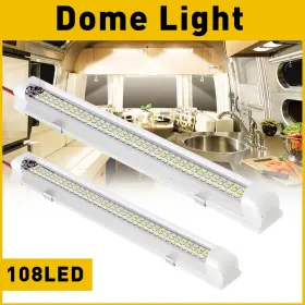 Xdd-108led-2 Auxito 108led Interior Ceiling Dome Light Roof For Trailer Motorhome Camper Rv 12-80v Xdd-108led-2 Auxito 108led Interior Ceiling Dome Light Roof For Trailer Motorhome Camper Rv 12-80v