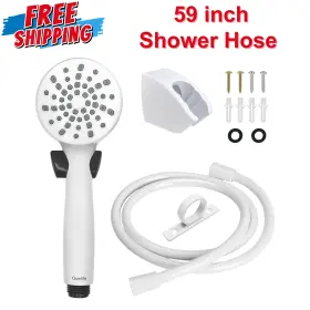 Rvs1901w Awelife Rv Shower Head With Hose And On Off Switch For Camper Van Travel Trailer Boat Rvs1901w Awelife Rv Shower Head With Hose And On Off Switch For Camper Van Travel Trailer Boat