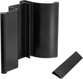Axfvd 556458608287 Rv Shower Door Handle - Black
