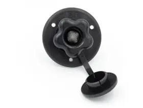 713-005-00013 B&b Molders Rv City Water Fill With Plastic Check Valve Black