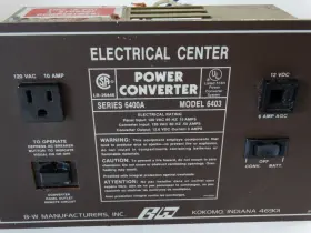6400a B-w Converter Rv Camper Power Series Model 6403 Came From Working Condition #2