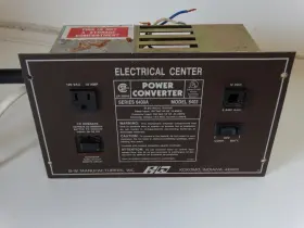 6400a B-w Converter Rv Camper Power Series Model 6403 Came From Working Condition