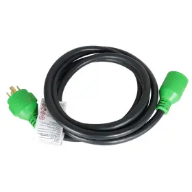 L14-30r Backye 635306 Nema L14-30p/l14-30r 10ft Adapter Plug 4 Prong 30 Amp Generator Extension Cord