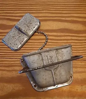 Pt-315 Bargman Original Water Fill From Scotty Tarnished Rusty Intact