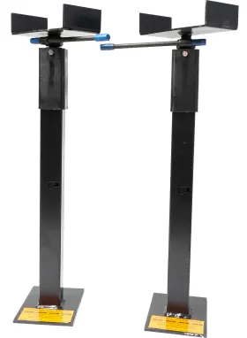 31340 Barker Manufacturing Company Rv Trailer Sidewinder Stabilizer Stands Pair