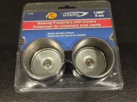 Bpc1980604 Bass Pro Shops Bpc1980604/80665 1.980 Inch Boat Trailer Chrome Greaseable Bearing Protectors With Covers 5cm