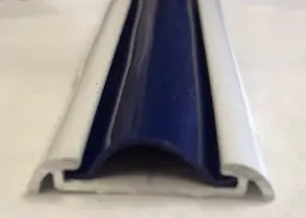 Navyblue-1 Bd 21 Feet 1 Inch Cool Navy Blue Vinyl Insert Molding Trim Screw Cover Rv Trailer