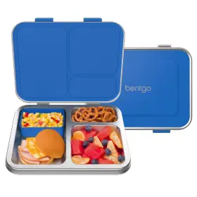 Bentgo 817387023276 Kids Stainless Steel Leak-resistant 9.8 In X 7.6 1.6 Blue Bentgo 817387023276 Kids Stainless Steel Leak-resistant 9.8 In X 7.6 1.6 Blue