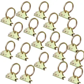 1s3455 Better-autoparts 20pc Heavy Duty Steel E-track O Ring Tie-down Anchors For Tiedown System