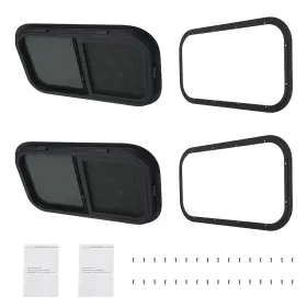 4a8o0u Bfo 2x 12 Inch W 22 H Rv Window For Camper/trailer/cargo/food Truck Mounting Ring 4a8o0u Bfo 2x 12 Inch W 22 H Rv Window For Camper/trailer/cargo/food Truck Mounting Ring