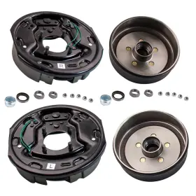 4rxft6 Bfo 5 On 4.5 Inch Bolt Pattern Electric Brake Assembly And Hub Drum Kit For 3500 Lbs 4pc