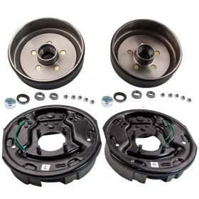 8kyb0r Bfo 1 Pair 10 Inch X 2-1/4 Trailer Brake Hub Drum Bearing Kit 5 On 4.5 3500 Lbs