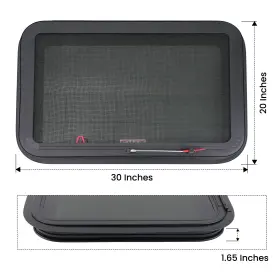 9j5z6s Bfo 30 Inch W X 20 H Rv Exit Window Fit Camper/trailer/food Truck With Accessories 9j5z6s Bfo 30 Inch W X 20 H Rv Exit Window Fit Camper/trailer/food Truck With Accessories