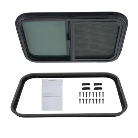 9qaw73 Bfo 24 Inch Wx15 H Horizontal Sliding Rv Window For Rv/camper/trailer/food Truck Black 9qaw73 Bfo 24 Inch Wx15 H Horizontal Sliding Rv Window For Rv/camper/trailer/food Truck Black