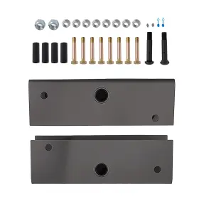 Cpyox3 Bfo Dual Axle Assembly For Trailer 12 Inch Equalizer 2 Slipper Springs Complete