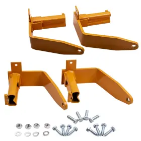 Ikje92 Bfo 4 Packs Camper / Rv/pickups/truck Hold Down Finish Heavy Duty Steel Tie New