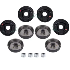 Jf70sv Bfo 8pcs 10 X 2 1/4 Inch Electric Brake 5 On 4.5 Hub Drum Bearing Kit Axle 3500 Lbs Jf70sv Bfo 8pcs 10 X 2 1/4 Inch Electric Brake 5 On 4.5 Hub Drum Bearing Kit Axle 3500 Lbs