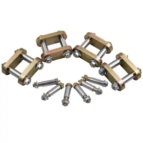 Jzf9t5 Bfo Set Heavy Duty Leaf Spring Suspension Shackle Kit Replacement For Tandem Truck