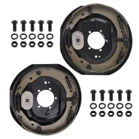 Kgde28 Bfo 1 Pair 12 Inch X 2 Premium Trailer Electric Brake Assembly For 5200-7000lbs Axle