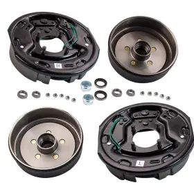 L9djo7 Bfo 5 On 4.5 Inch Bolt Pattern Electric Brake Assembly And Hub Drum Kit For 3500 Lbs 4pc