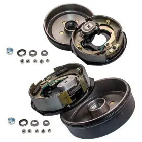 Qojw2b Bfo 5 On 4.5 Inch Bolt Pattern Electric Brake Assembly And Hub Drum Kit For 3500 Lbs 4x Qojw2b Bfo 5 On 4.5 Inch Bolt Pattern Electric Brake Assembly And Hub Drum Kit For 3500 Lbs 4x