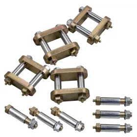 Rs63gf Bfo Heavy Duty Leaf Spring Suspension Shackle Kit For Tandem Axle Truck Trailer Rs63gf Bfo Heavy Duty Leaf Spring Suspension Shackle Kit For Tandem Axle Truck Trailer