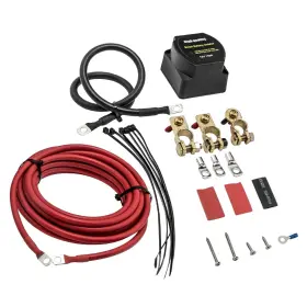 Tqows6 Bfo 12v 140 Amp Dual Battery Isolator Voltage Sensitive Relay Vsr Kit For Utv New