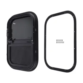 U6bo3h Bfo 15in W 22in H Vertical Window Push-out For Rv/camper/trailer/cargo/food Truck