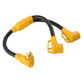 Uxf6yj Bfo Level 2 Ev Charging Y Adapter For Tesla Models 50a 14-50 Splitter Cable 3ft