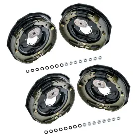 Wiel6z Bfo 2x Left And Right 12 Inch X 2 Electric Trailer Axel Brake Assembly 5200lb - 7000 Lb