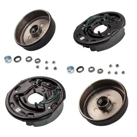 Xs6t1d Bfo 5 On 4.5 Inch Bolt Pattern Electric Brake Assembly And Hub Drum Kit For 3500 Lbs 4pc