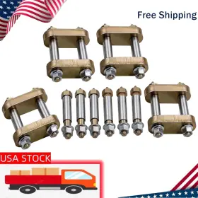 Yb01kq Bfo 57mm Greasable Shackle Spring Bolt Link Kit For Tandem Axle Truck/ Trailers
