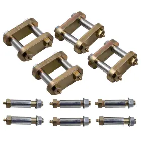 Yenli3 Bfo 57mm Greasable Duty Shackle Spring Bolt Link Kit For Tandem Axle Truck/ Trailers