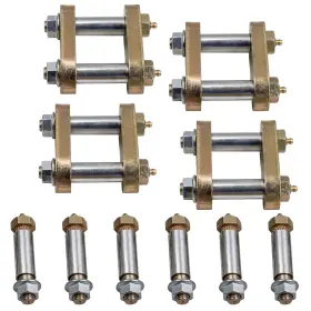 Ztmko9 Bfo Heavy Duty Greasable Spring Suspension Shackle Kit For Tandem Axle Truck Ztmko9 Bfo Heavy Duty Greasable Spring Suspension Shackle Kit For Tandem Axle Truck