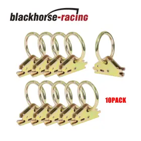 Hp50172 Blackhorse-racing 10 Pack Heavy Duty E Track O Ring Fitting For Enclosed Trailer Tie Down Strap Hp50172 Blackhorse-racing 10 Pack Heavy Duty E Track O Ring Fitting For Enclosed Trailer Tie Down Strap