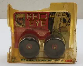 Boat Buddy 715368002008 Vintage Nos Red Eye Bearing Protectors 1.980 Inch Hub Black Spring Load