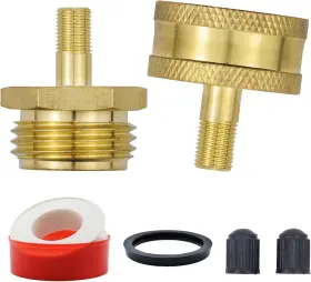 Rbp-01 Bolaxin 2pcs Rv Winterize Blow Out Adapter Brass Sprinkler Blowout Plug Rbp-01 Bolaxin 2pcs Rv Winterize Blow Out Adapter Brass Sprinkler Blowout Plug