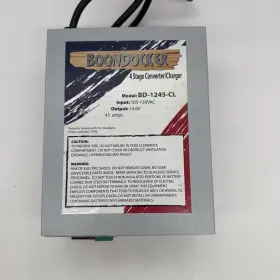 Bd-1245-cl Boondocker Bd 1245-cl 45 Amp 4-stage Converter/charger Rv Power Camper