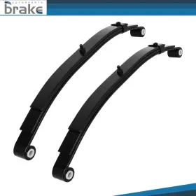 Br845361d Brakeautor 2x Leaf Utility Trailer 3 Spring Eye/eye 25.2 And Quot Length 1400lb Capacity