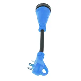 Bmp10941012it Brakemotorparts Rv Power Cord Adapter 30 Amp Male To 50 Twist Lock Female Camper Detachable
