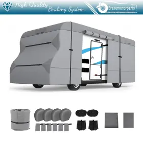 Bra182169oke Brakemotorparts 29ft-32ft Non-woven Fabric Rv Cover Class C Motorhome Windproof Camper