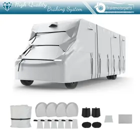 Bra182172oke Brakemotorparts 26ft-29ft Oxford Cloth Rv Cover Class C Motorhome Windproof Camper