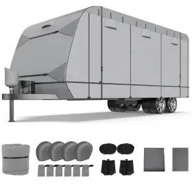 Bra182183oke Brakemotorparts 18ft-20ft Rv Cover Windproof Extra Thick Camper With Adhesive Repair Patches