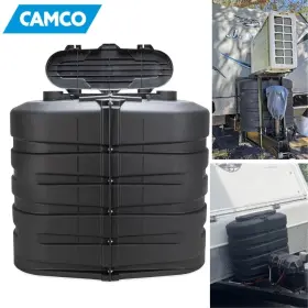66292 Branded Rv Dual Propane Tank Cover 30lb Heavy Duty Hinged Top Panel Camper Trailer Black 66292 Branded Rv Dual Propane Tank Cover 30lb Heavy Duty Hinged Top Panel Camper Trailer Black