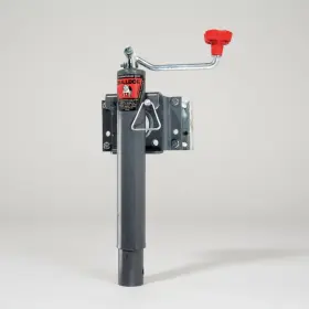 Bulldog Bd15443 Round Snap-ring Swivel Jack - Bolt On Top Wind 10 Inch Lift 2 000 Lbs