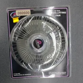 060600 Buyers 12 Volt Oscillating Fan 060600 Buyers 12 Volt Oscillating Fan