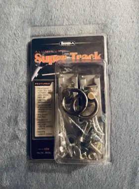 Buyers Products 724920097932 Aluminum Super Track St6 Tie Down Tracks W 2 Load O Rings 6 Inch Rails